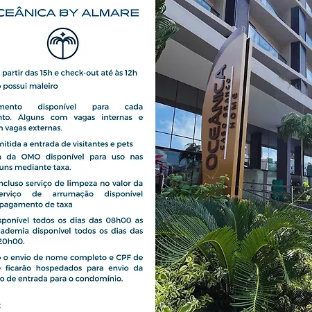 Apartamento Flat Oceanica Deluxe - By Almare João Pessoa Exterior foto